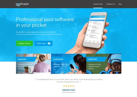 Pooltrackr launches new website Pooltrackr screenshot1