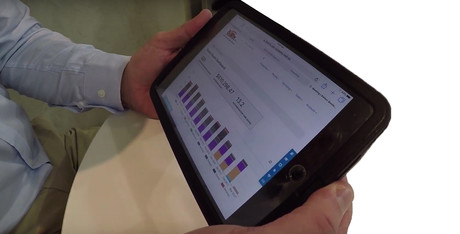 Data analytics improves maintenance of essential safety measures Alistair nicoll hand holding phone linkfire may 2017
