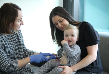 Some children on IV can be treated at home Some children on IV can be treated at home