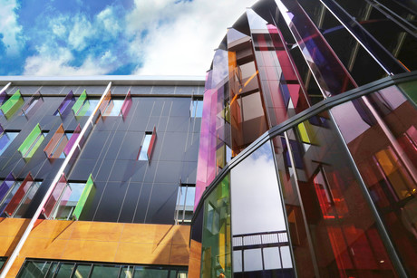 Blacktown Hospital — a quiet revolution in healthcare design Stage1 2016 blacktown hospital hero blue sky