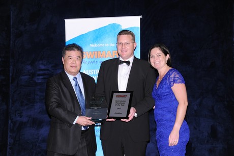 Rookie wins 2017 Swimart Australasian Franchisee of the Year Australasian franchisee of the year jindalee