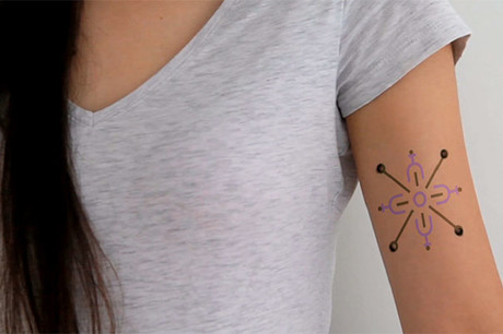 Smart tattoo ink changes colour for dehydration, blood sugar Tattoo 3