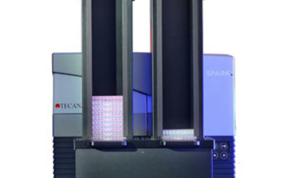 Tecan Spark multimode reader with Spark-Stack integrated microplate stacker