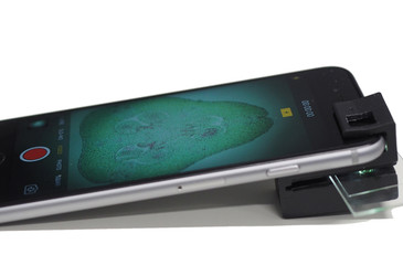 Clip-on technology turns your smartphone into a microscope