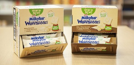 Nestlé releases chocolate bar with 30% less sugar Milkybar wowsomes feed