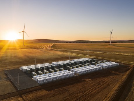 Tour Tesla's 'Big Battery' site Hornsdale power reserve australian energy storage conference and exhibition