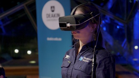Train safely in a virtual world Melbourne water