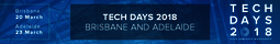 Tech Days 2018 – Adelaide Tech days header 2018 2
