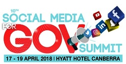 10th Social Media for Government Summit Banner logo