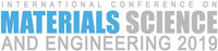 International Conference on Materials Science and Engineering 2019 Materials science logo