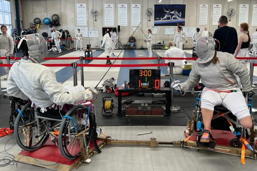 NSW Fencing Association The Wheelchair Fencing Team Australian