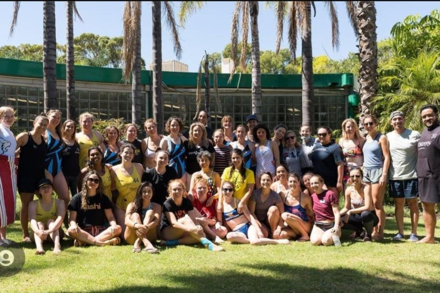 Australian Women's National Underwater Rugby Team Montreal, 2023