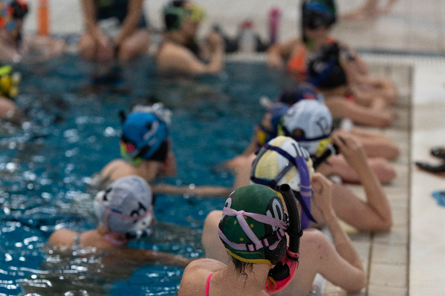 Australian Women's National Underwater Rugby Team Montreal, 2023