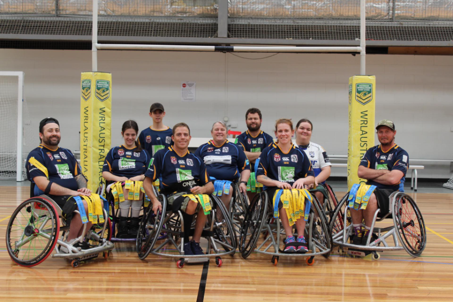 SEQ Wheelchair Rugby League Junior and Division 2 Program Development