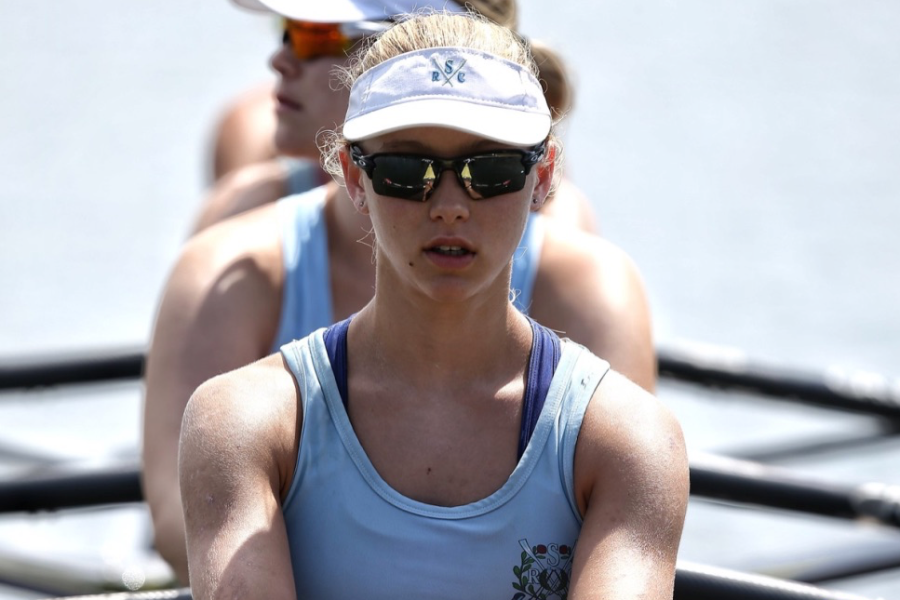 Liesel Page Australian Representative in the Junior World Rowing