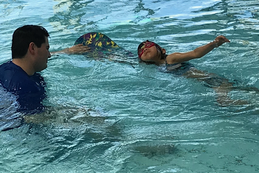 Keeping health and safety afloat with children's vision impaired