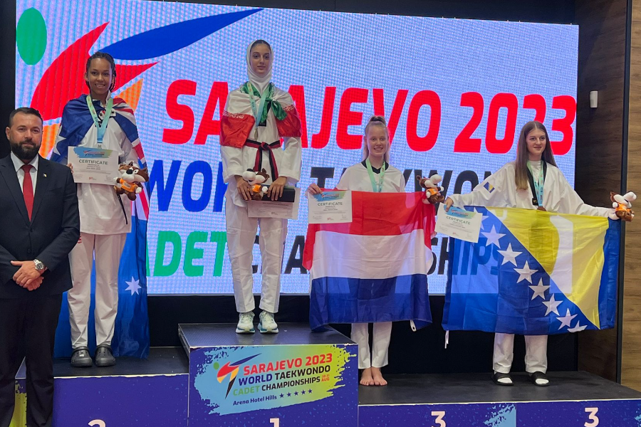 Akon Baak 2024 taekwondo travel costs Australian Sports Foundation