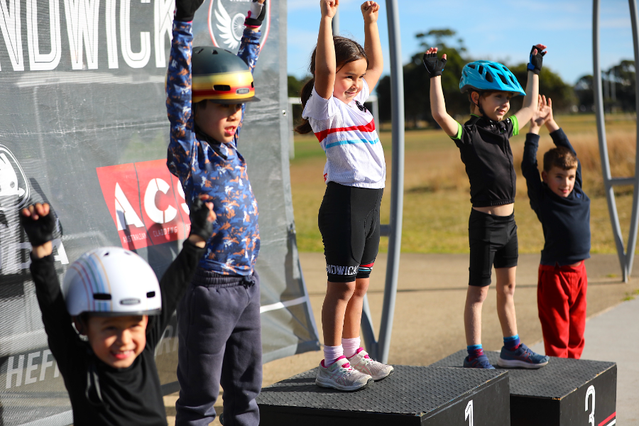 Randwick Cycling Junior Development program Australian Sports Foundation