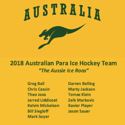 Jason Sauer Para Ice Hockey World Championships C Pool Logo