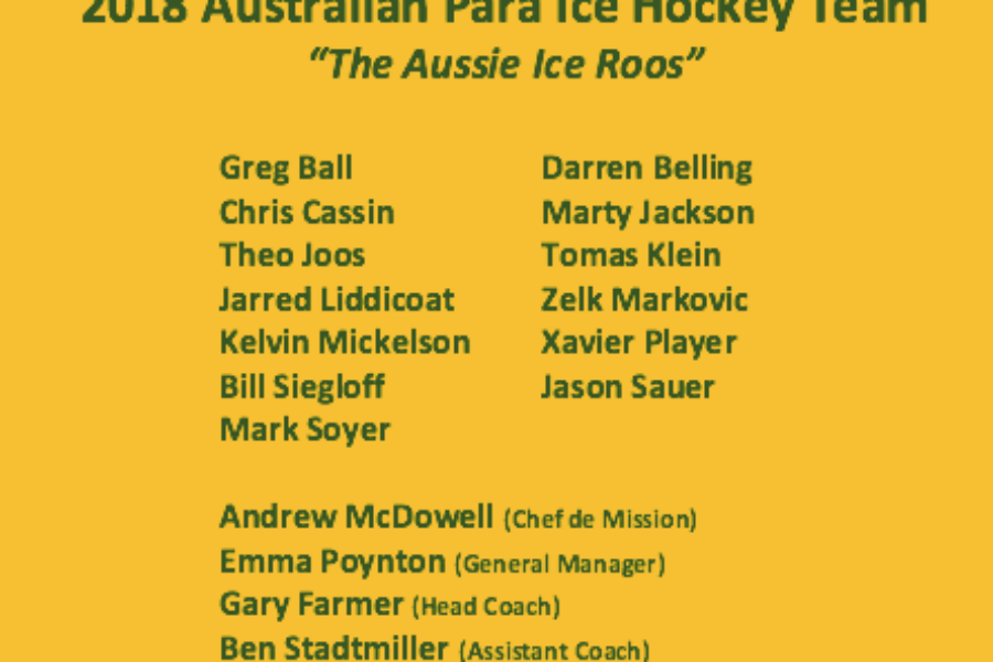 Jason Sauer Australian Sports Foundation