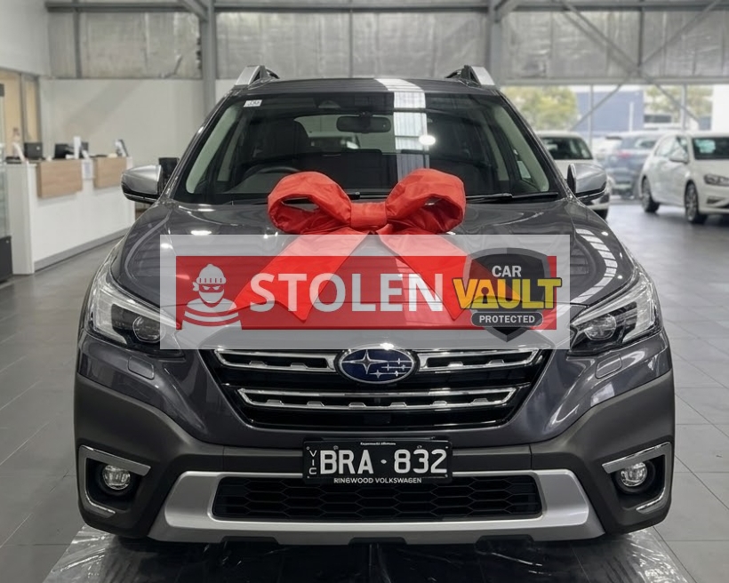 Stolen R Stolen Car - Subaru Outback - Vault Protected