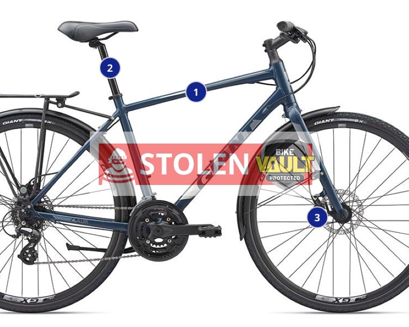 cross city 2 disc equipped