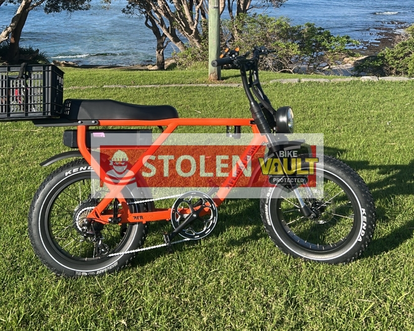 Stolen Bike - Flight Risk 505 - Vault Protected