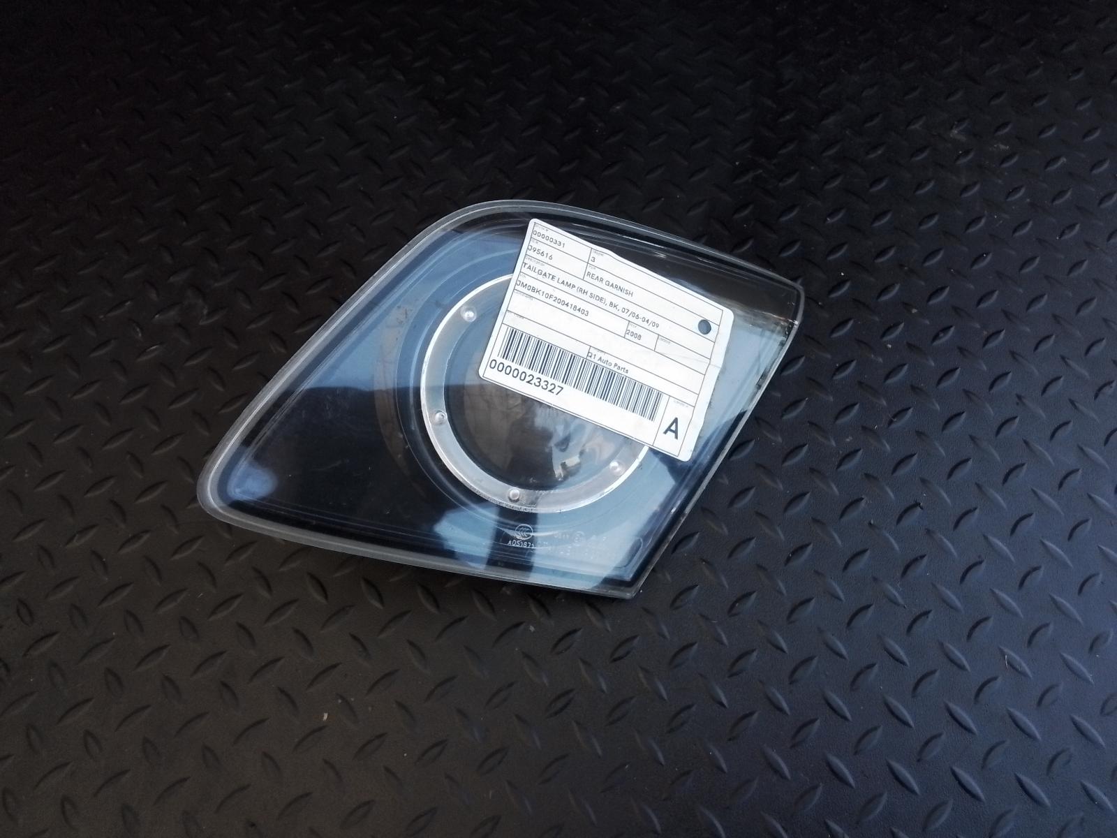 View Auto part Rear Garnish Mazda 3 2008