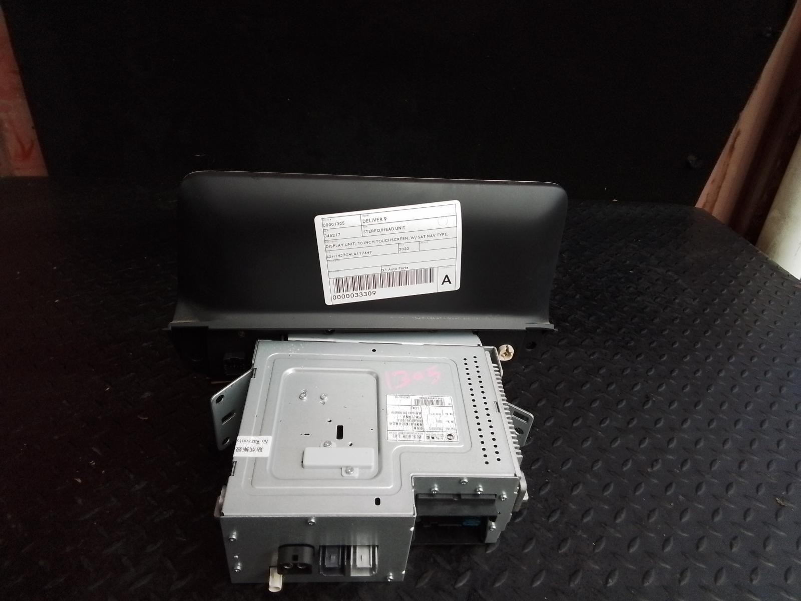View Auto part Radio/Cd/Dvd/Sat/Tv Ldv Deliver 9 2020