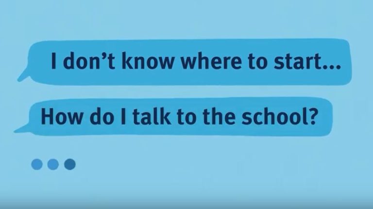 I don't know where to start, how do I talk to the school?