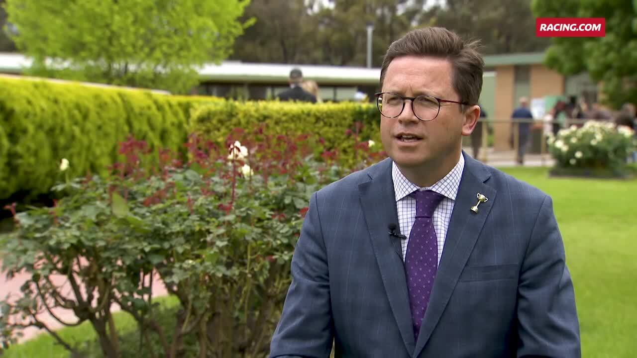 Anthony Carbines Victorian Racing Minister