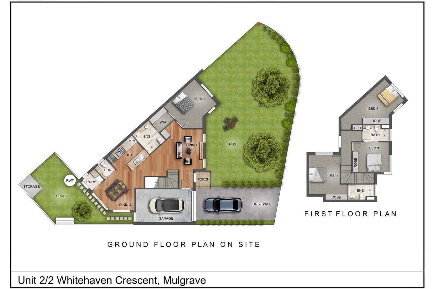 U2/2 Whitehaven Crescent, Mulgrave VIC 3170 House Sold