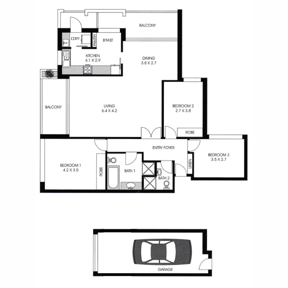 154 Bellevue Road, Double Bay NSW 2028 Apartment Leased