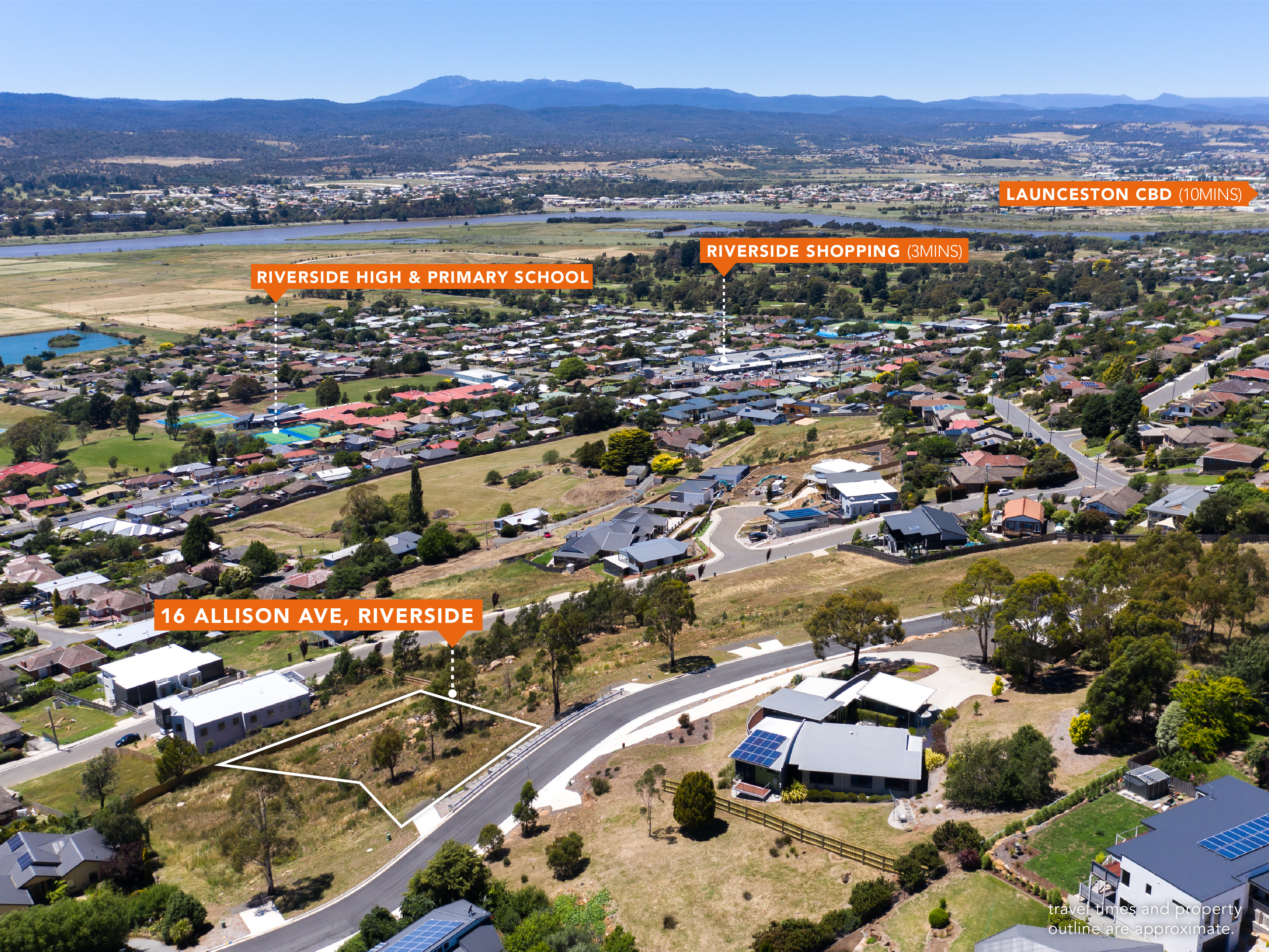 16 Allison Avenue, Riverside TAS 7250 Land Sold