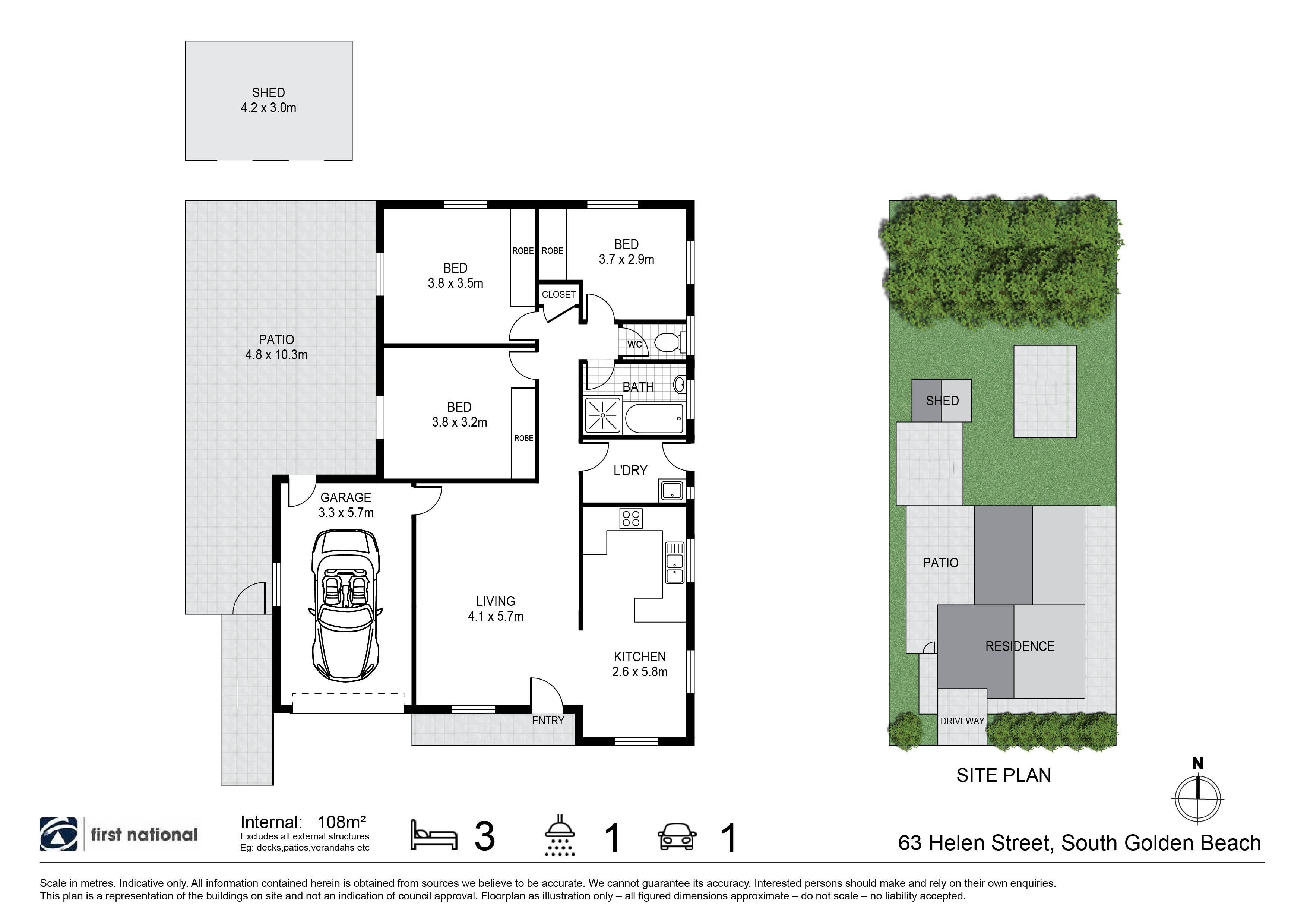 63 Helen Street, South Golden Beach NSW 2483 House Sold byronbayfn