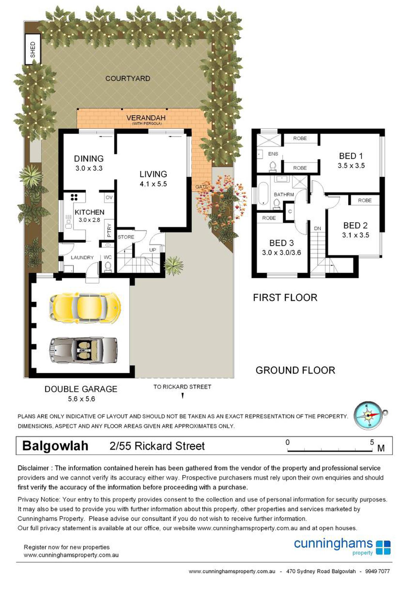 2/55 Rickard Street, Balgowlah NSW 2093 Townhouse Sold cunninghams
