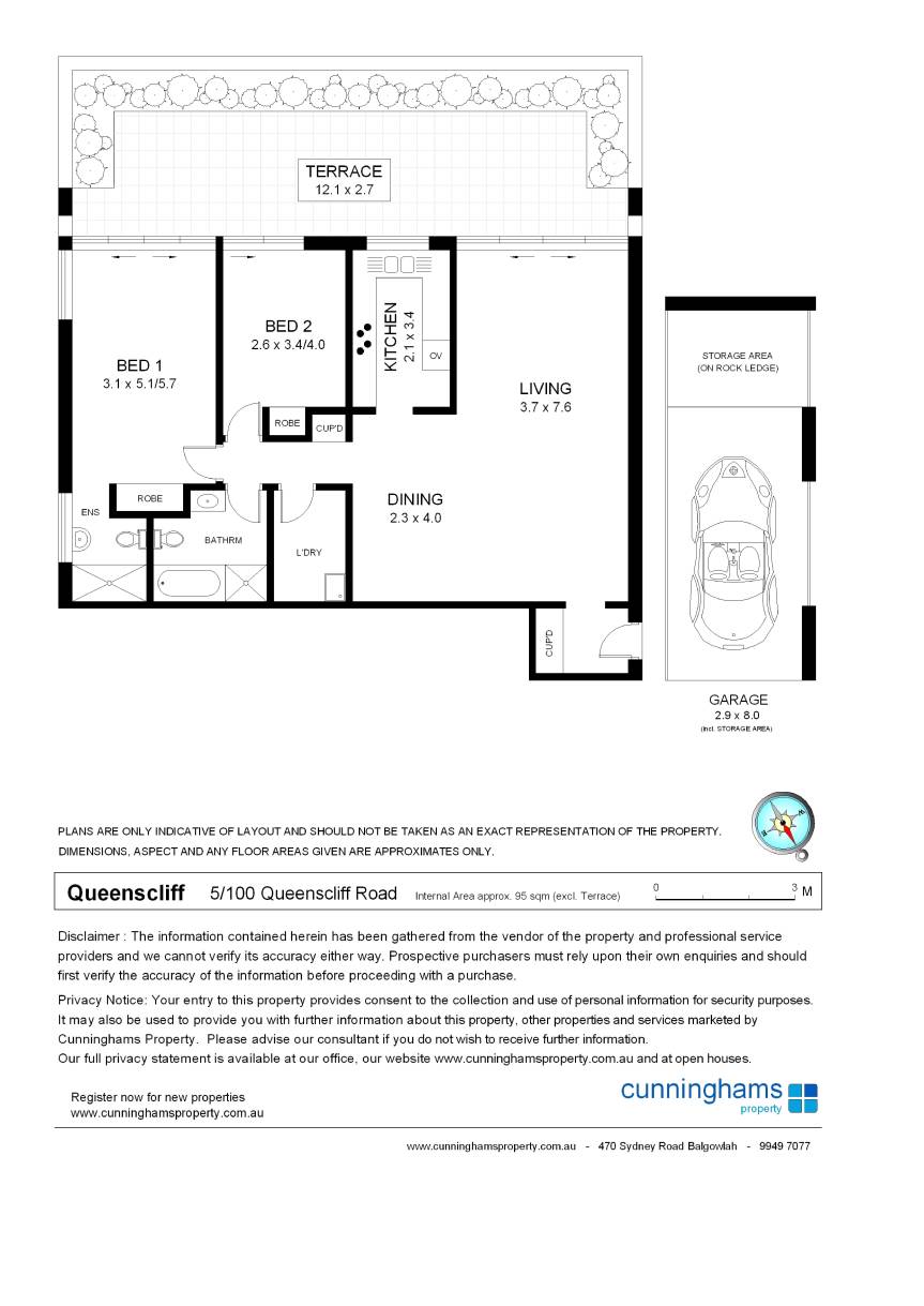 5/100 Queenscliff Road, Queenscliff NSW 2096 Unit Sold cunninghams