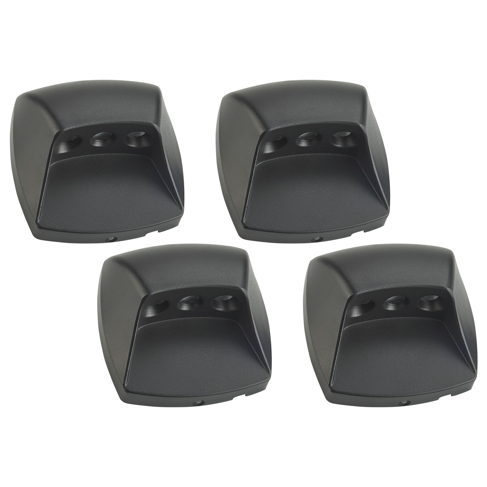 (Multi Pack) Low Voltage Outdoor LED 12V 2W Aluminum Deck Fence Wall Path Lights - Picture 7 of 9