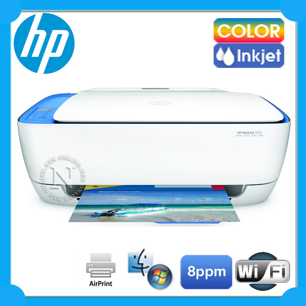 Hp Deskjet 3632 All In One Drucker HP Deskjet 3632/3830 All-in-One Color Inkjet Wireless Printer+ePrint