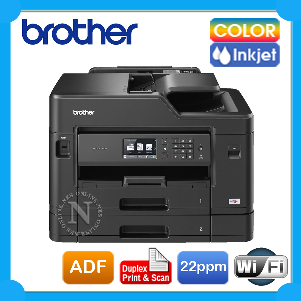 Brother MFCJ5730DW 4in1 Wireless Inkjet Printer+Duplex Print/Scan