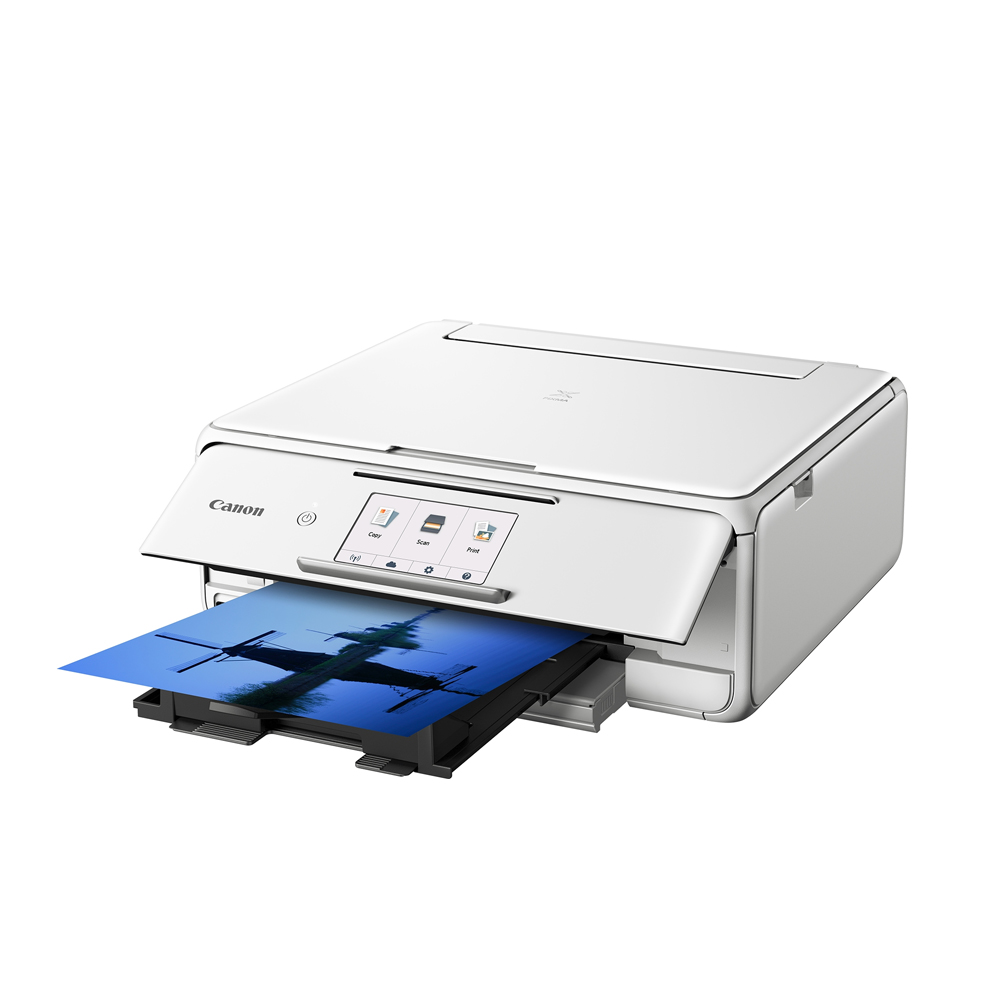 Canon PIXMA TS8160 WiFi AllinOne Printer+Rear Feed+CD/DVD Print 680