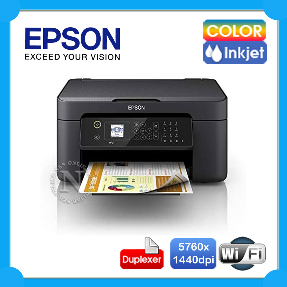 Epson Workforce WF-2810 3-in1 Inkjet MFP Printer+Wi-Fir Direct+Duplex ...