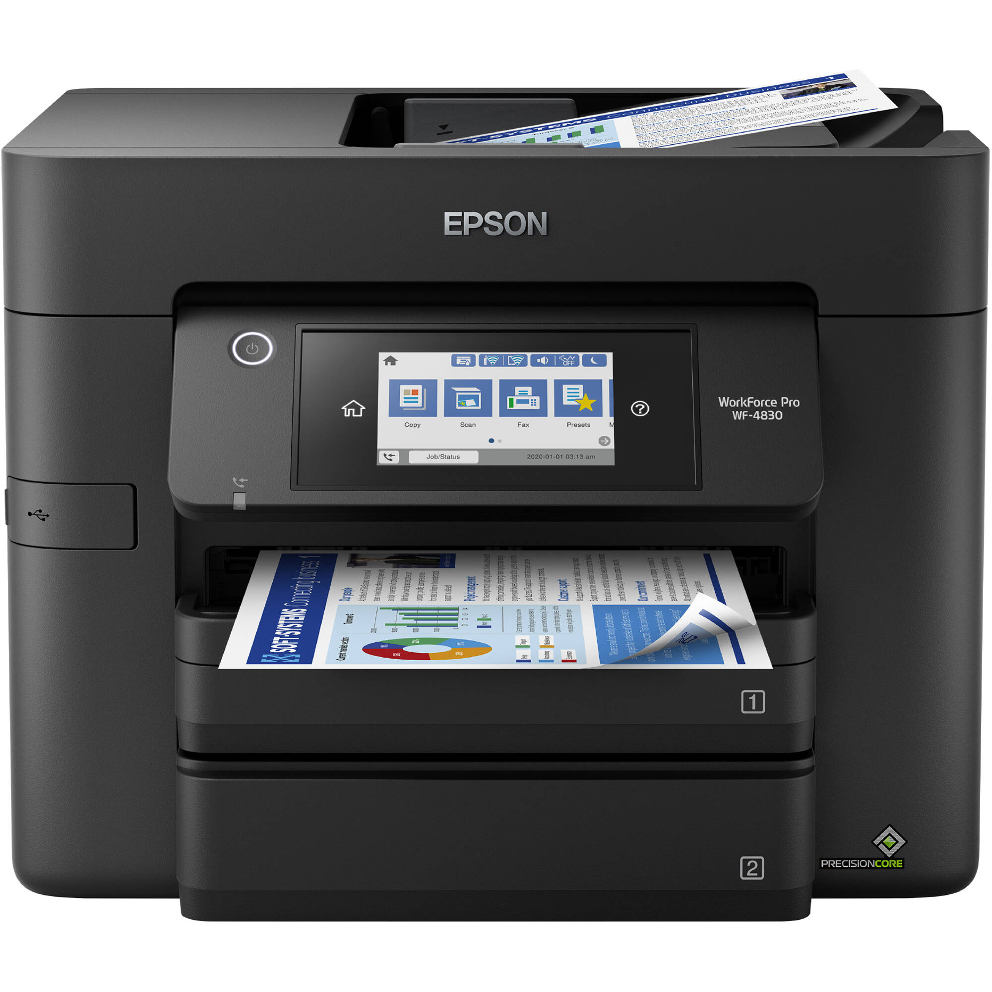 epson workforce fax