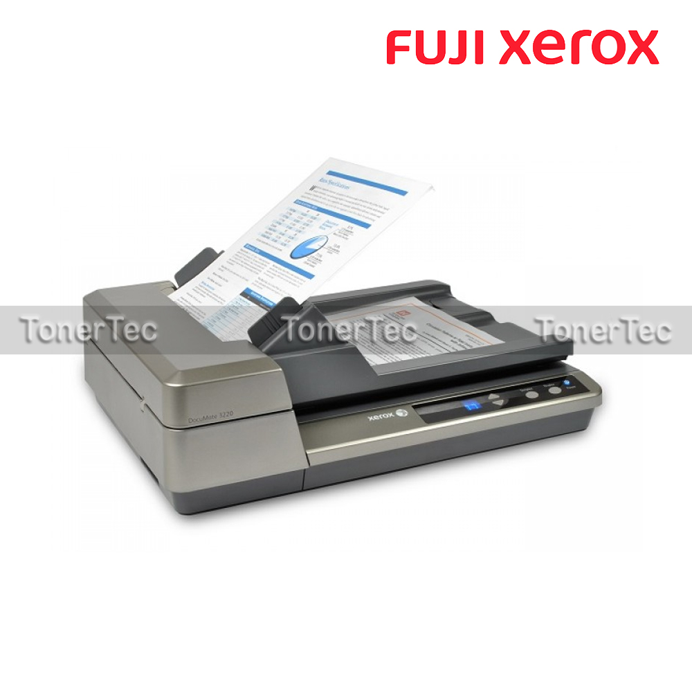 Fuji Xerox DocuMate 3220 A4 Color Document USB Flatbed Scanner+DADF ...