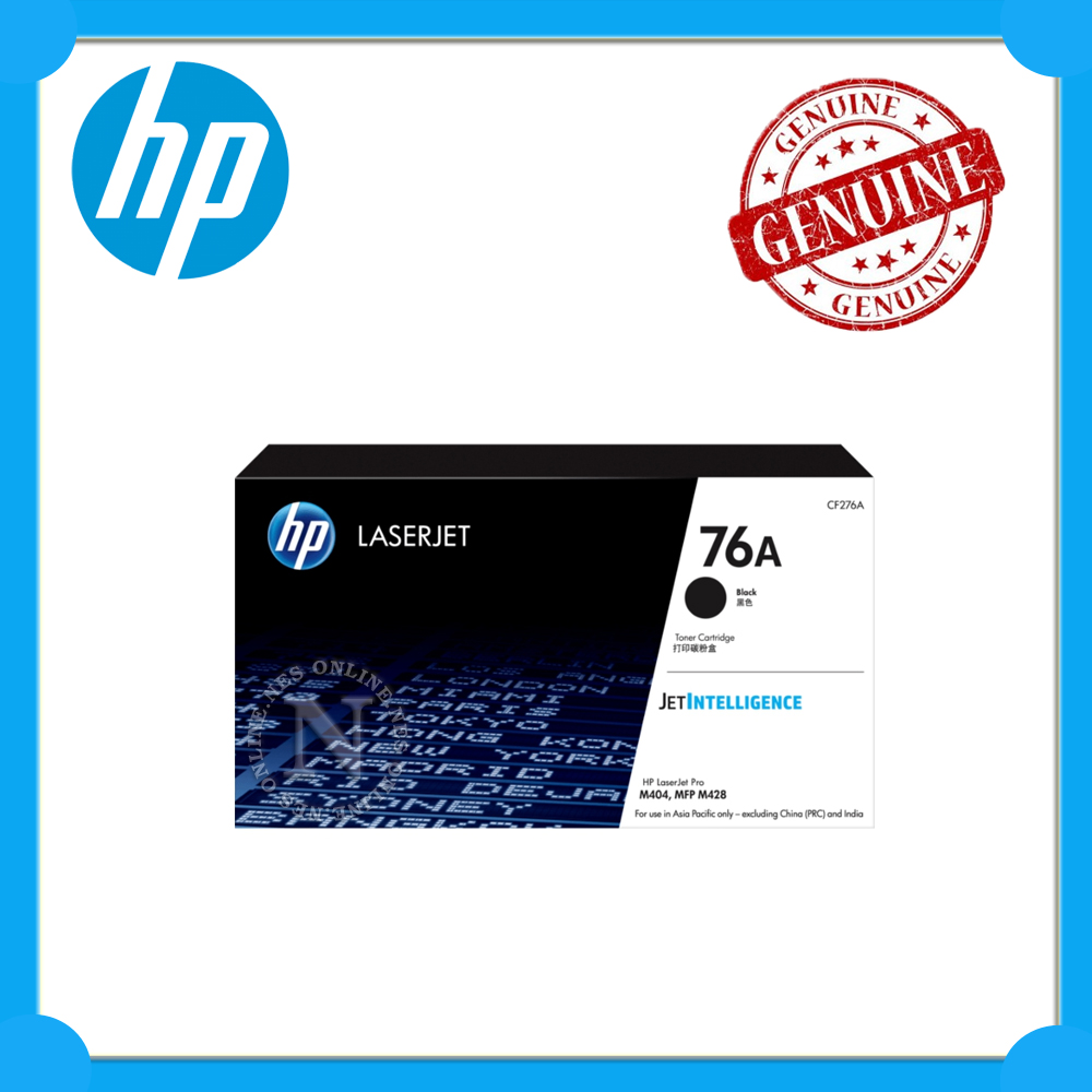 HP Genuine CF276A 76A Black Toner Cart for M428fdn/M428fdw/M404dw