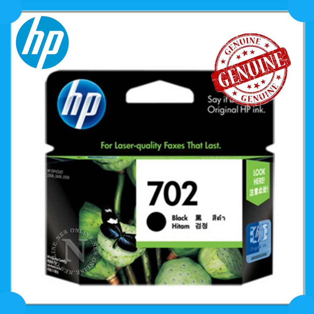 HP Genuine #702 Black Ink Cartridge CC660AA=>OfficeJet J3508 J3608 J5508 600xPg 883585486793 | eBay