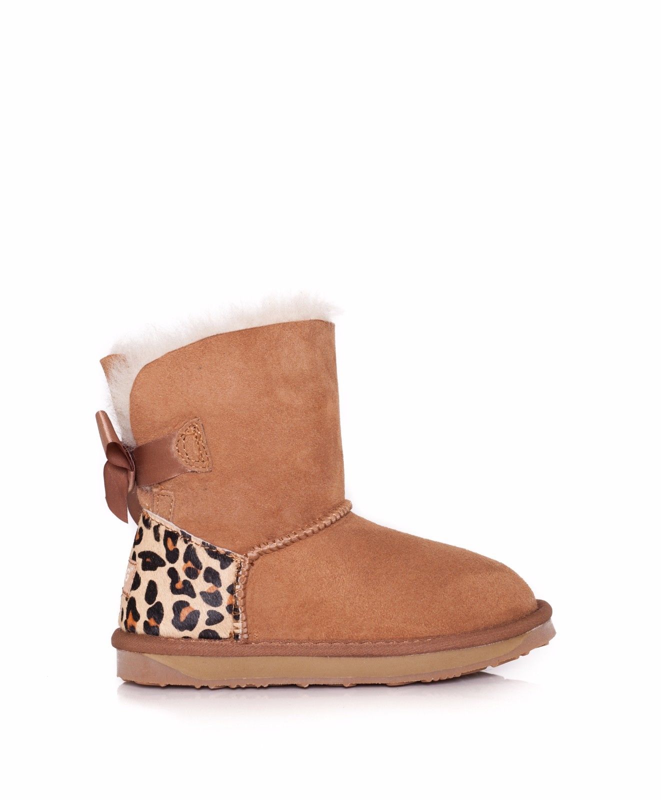 Kids UGG Boots Child Mini Back Bow,Premium Australian