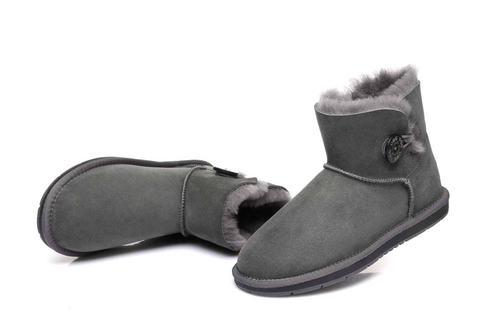 UGG AUSTRALIAN SHEPHERD™ Women Mini Button Ankle Boots Premium