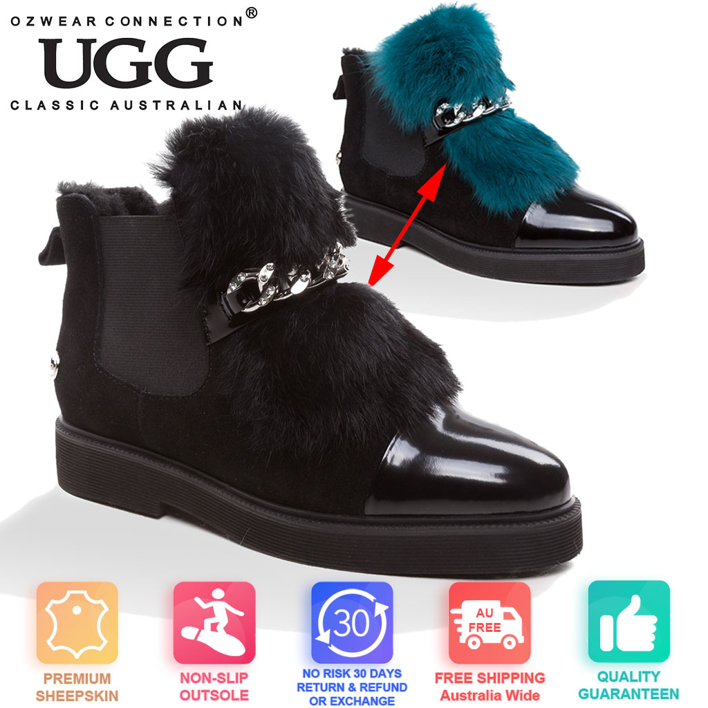 cowhide ugg boots