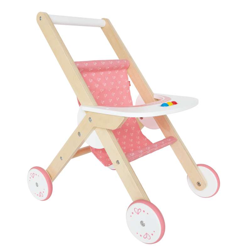 Hape Wooden Baby Doll Stroller eBay